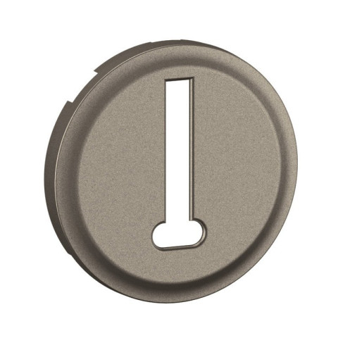 Enjoliveur pour prise téléphone 8 contacts Céliane - Titanium - LEGRAND - CT0338