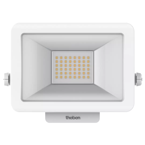 Projecteur d'extérieur LED theLeda B20L W WH - Appareil évolutif avec modules en option - 20 W - Blanc - THEBEN - 1020692