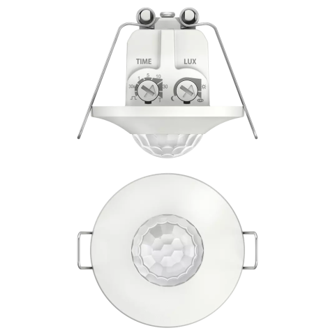 Détecteur de mouvement thePiccola S360-100 DE WH montage au plafond 1 canal - Blanc - THEBEN - 1060200