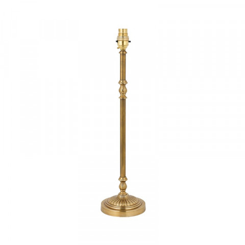 Base de lampe de table fitzroy, laiton massif (sans abat-jour)