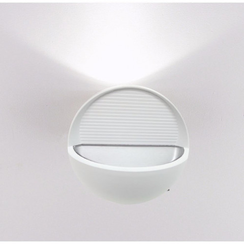 Applique murale led b22 7w ip44 blanc - couleur eclairage : blanc neutre 4000k - 5500k