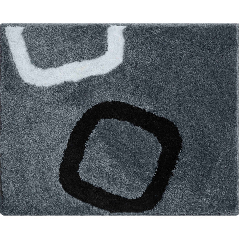 Tapis de salle de bain arolo 50 x 60 cm gris