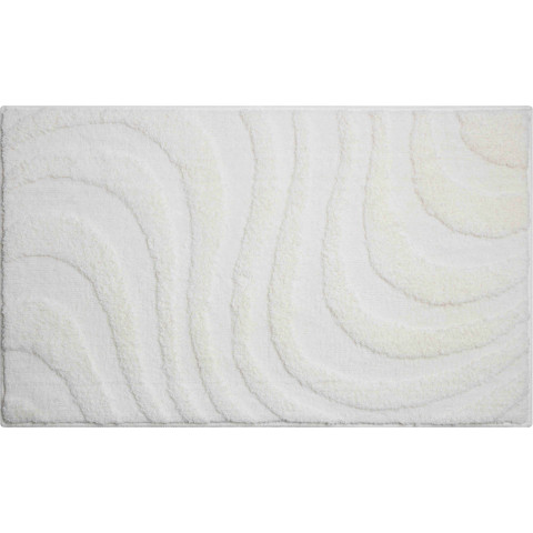 Tapis de salle de bain glory 70 x 120 cm naturel