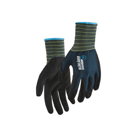 Gants de travail enduits en nitrile sablé 29301457 - Pack de 12 paires - Taille au choix