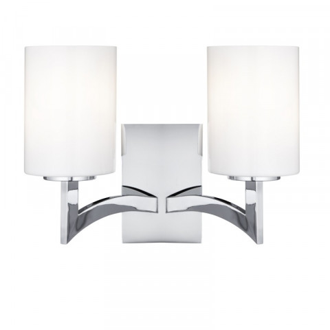 Applique gina, en chrome et verre