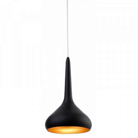 Suspension 1 ampoule bar, noir / or