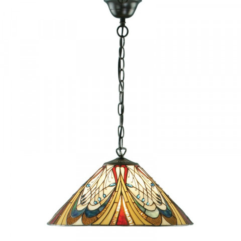 Suspension 1 ampoule hector, verre et métal