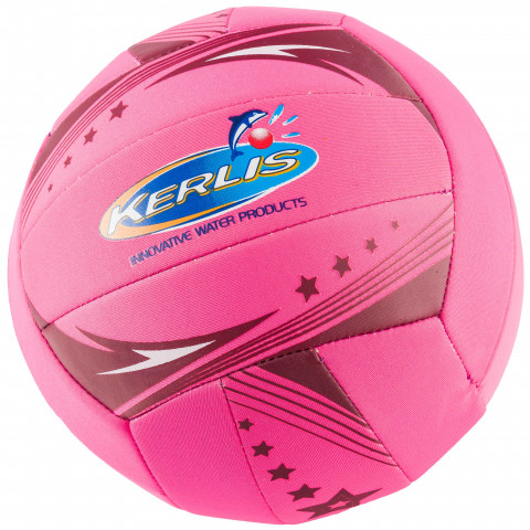 Ballon de volley en néoprène rose ø20cm