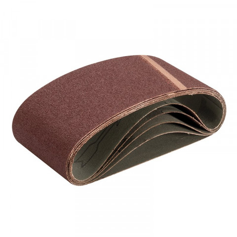 Bandes abrasives 75 x 457 mm 5 pcs - Grain 80