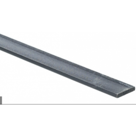 Barre acier à profiler 500 x 35 mm pour arbre toupie lumiere 6 mm