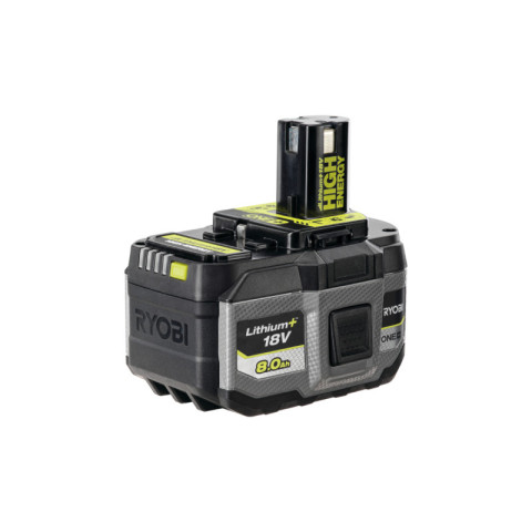 Batterie ryobi 18v lithiumplus high energy - 8.0ah - rb1880t