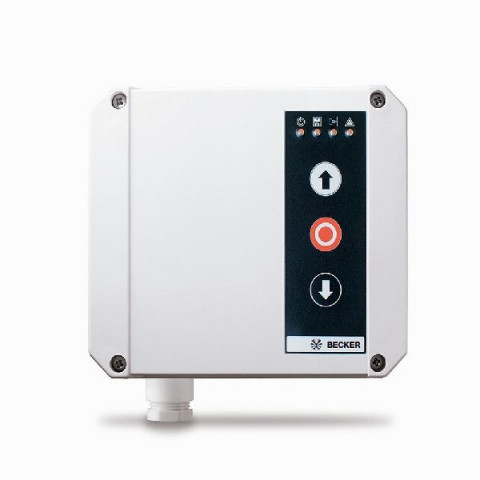 Commande de porte sectionnelle et roulante beck-o-tronic 6, avec fin de course électronique -BECKER-