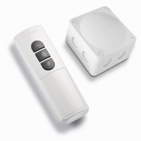 Kit radio vario rvs241-ii pour volets roulants : récepteur radio + télécommande. -BECKER-