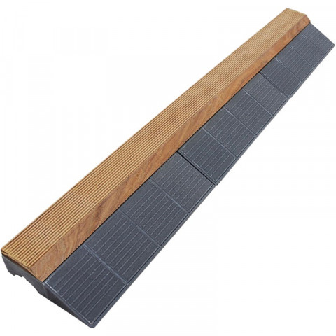 Bordure pour dalle bois clipsable xtiles - 118 x 19,5 cm