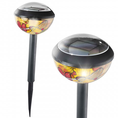 Borne solaire tiffany 2 pièces