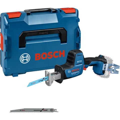 Scie sabre GSA 18V-24 Professional avec 2 lames (bois, métal) en coffret L-BOXX - BOSCH - 06016A5101
