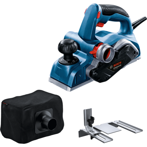 Rabot GHO 20-82 Professional - 700 W - Avec Butée parallèle, Clé de montage, Sac à poussière - BOSCH - 06015A9100