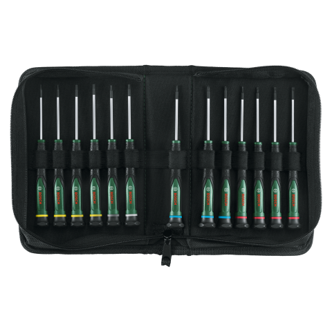 Set de tournevis de précision - 13 pièces - BOSCH - 1600A02Z9N