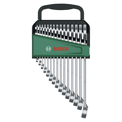 Set de 15 clés mixtes - BOSCH - 1600A02Z9E
