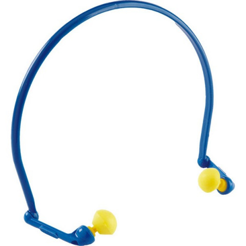 Bouchons de protection auditive FlexiCap, Modèle : Protection auditive à arceau