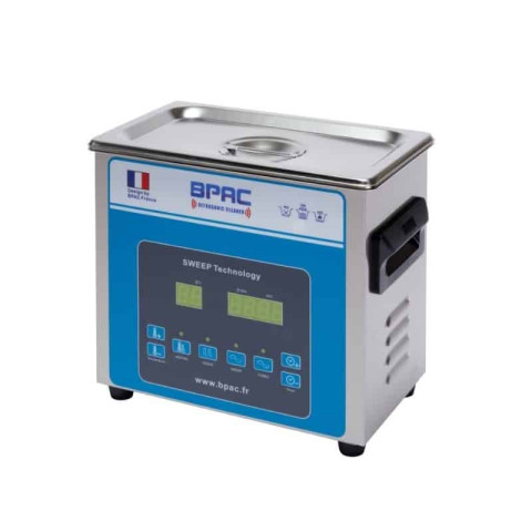 Bpac nettoyeur ultrasons 3 litres professionnel turbo + sweep + degas