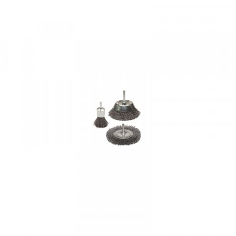 Brosses Acier Ondule Pour Perceuse