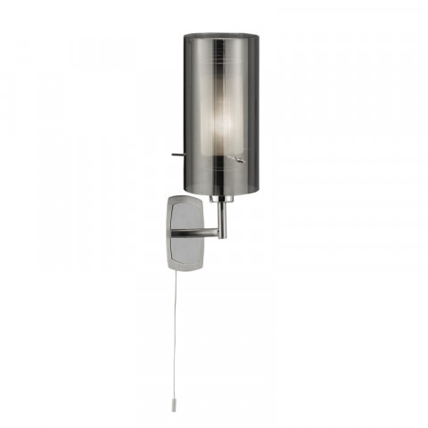 Applique duo2 en chrome et verre