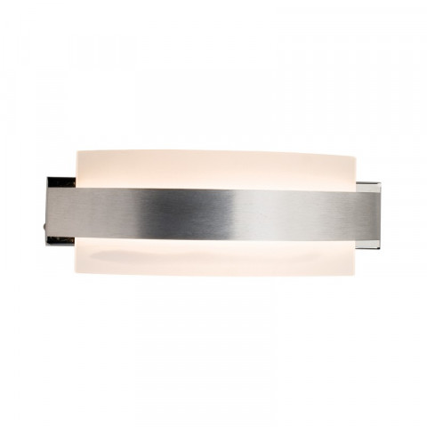 Applique matson, aluminium et verre, 25 cm