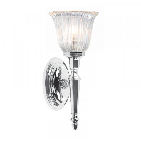 Applique dryden1, chrome et verre
