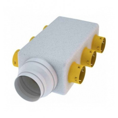 Caisson repartition  piquages 160 et 125 et 6 piquages 80