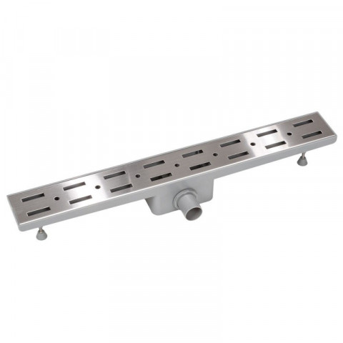 Caniveau de douche italienne en acier classique 70 cm Helloshop26 2308002