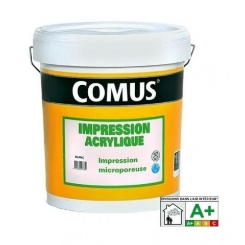 Impression acrylique 15l - sous-couche polyvalente - comus