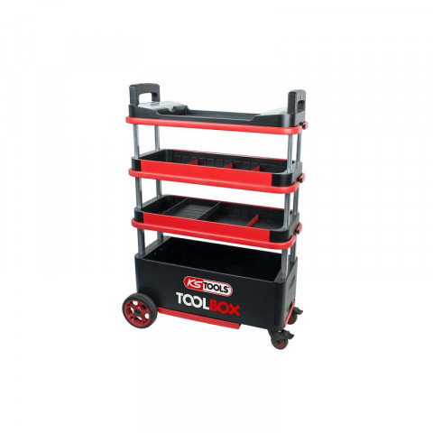 Chariot escamotable ks tools toolbox - 4 étages - 895.0015