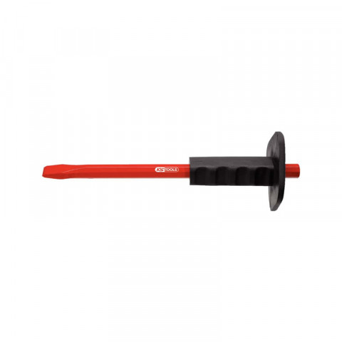 Ciseau de maçon ks tools - avec poignée de sécurité - 250 mm - 156.0535
