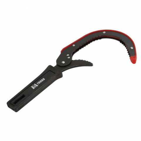Clé à filtre démonte cartouche huile cliquet acier cranté m6 turbo 240 mm helloshop26 3417110