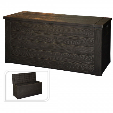 Coffre de rangement 300l 120x45x57cm