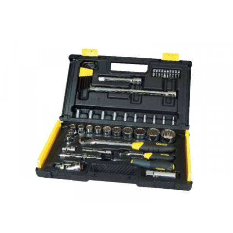 Coffret de Douilles 6 pans 1/4” et 1/2” MicroTough™ - 50 pces STANLEY 1-94658