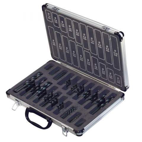 Coffret de 170 mèches acier rapide HSS - 170 pcs