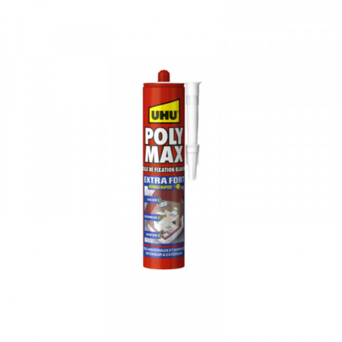 Colle mastic extra forte polymax blanc cartouche - 425 g - 33817