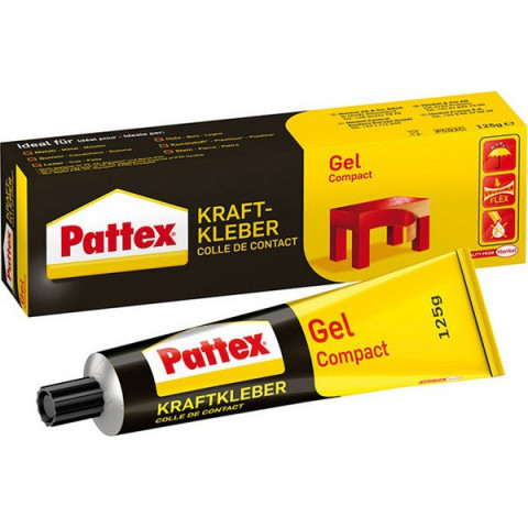 Colles puissantes Pattex Compact, Modèle : Tube de 125 g, Type PCG2C