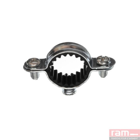 Boite de 25 colliers simples isophoniques acier Ø52 - 52252