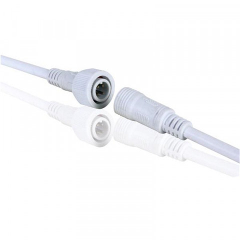 Connecteur Pour Flexible Led Rvb Avec Câble (Mâle-Femelle) - Ip68