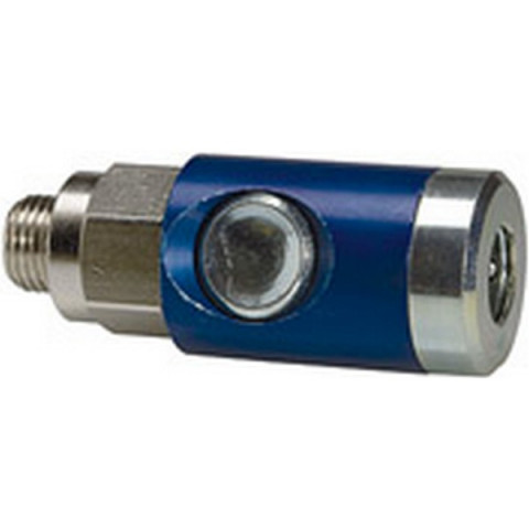Coupleur à filetage mâle, pivotant, Raccord : G 3/8 pouces, OC 20 mm, Long. 76 mm