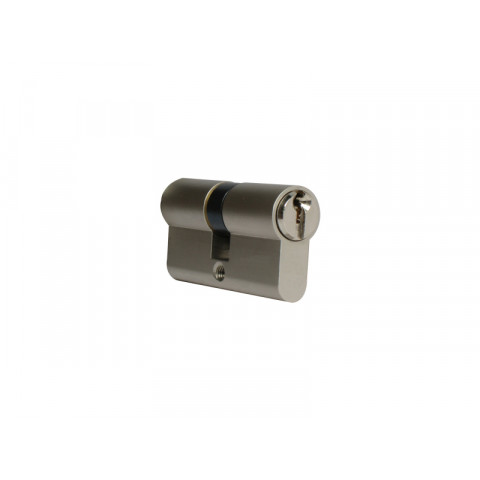 Cylindre profil européen 2 entrées F9 ISEO FRANCE Dim. :30x40 mm Long.:70 mm Fin: Nickelé (CAVERS) 82FA030409