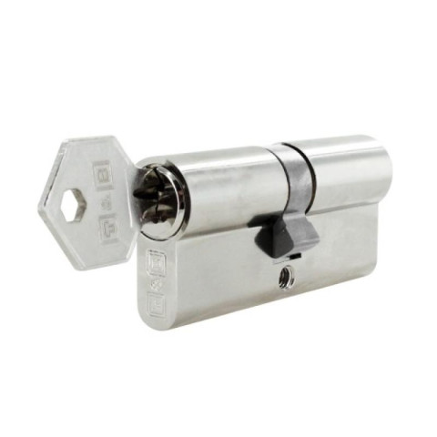 Cylindre laiton/inox pour environnement corrosif en 30 x 30 mm 3 clés