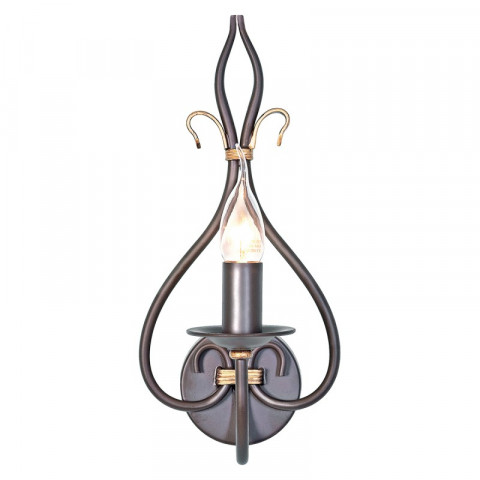 Applique windemere, rouille / or, 1 ampoule