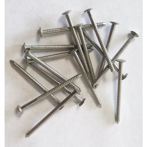 Boite de 590 Clous annelés Inox 2,3 x 50 mm - DACCL01