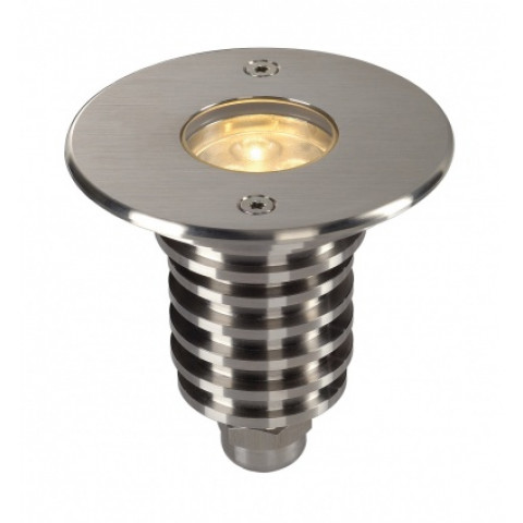 Dasar 92 led 230v pro encastré, rond, tout inox 316, 6w, 3000k, ip67