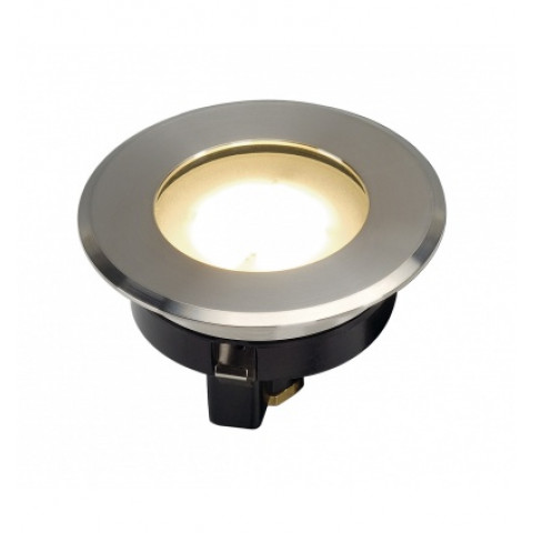 Dasar flat 80, encastré de sol, rond, 4,3w led - éclairage au choix