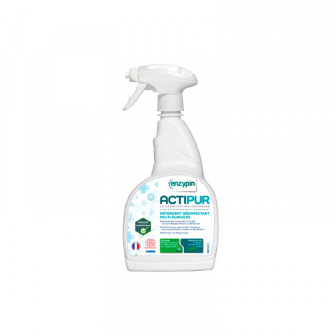 Détergent désinfectant écologique multi-surfaces enzypin - actipur - 750ml